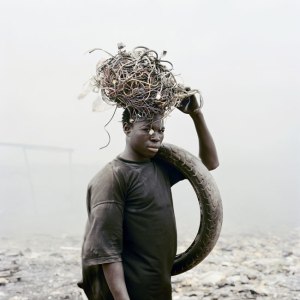 Pieter Hugo. 36. Yakubu Al Hasan, Agbogbloshie Market, Accra, Ghana 2009. Photograph.