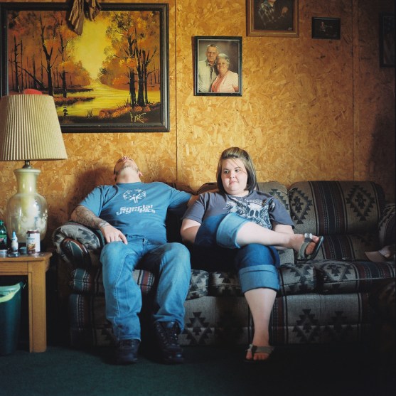 Couple recovering from domestic chemical exposure. Oklahoma, March 2012. Photo by Akasha Rabut. From the original article. 